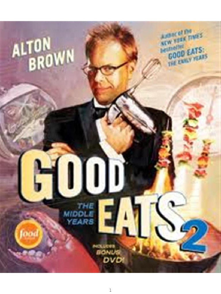 Good Eats Complete Alton Brown Pdf