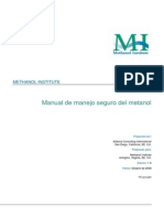 Manual de Manejo Seguro Del Metanol