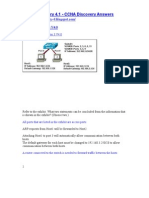 CCNA 3 Chapter 3 V4.0 Answers