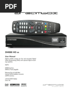 User Manual Dm800hdse