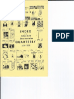 ISCA Index To The ISCA Quarterly 1970 - 1979 Aug 1979