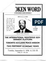 Spoken Word Sept 8 1936 Text