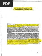 Grignon y Passeron Lo Culto y Lo Popular