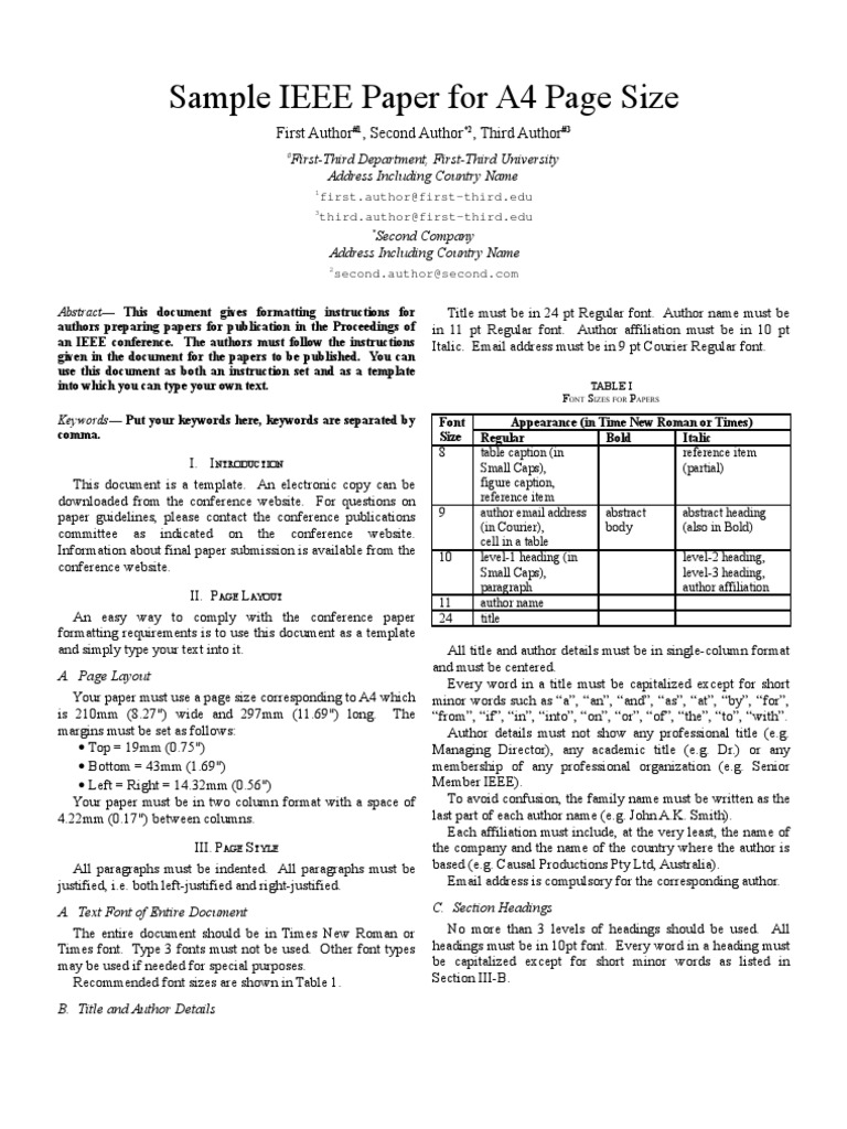 research paper from ieee