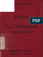 Seignobos CH - Historia de La Civilizacion en La Edad Media (1892)