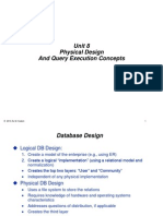 08 Physical Design and Query Execution Concepts