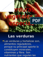 Verduras Vegetales y Especias