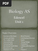 Edexcel As Level Biology Revision Powerpoint Unit 1