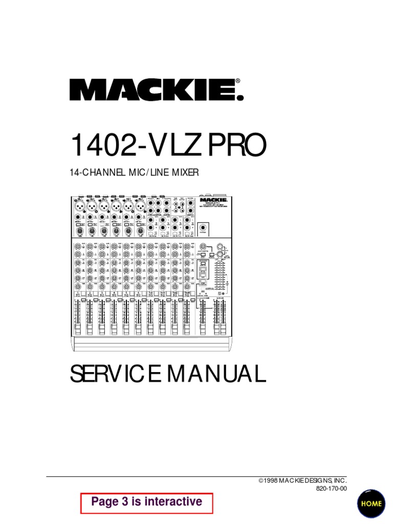 Mackie 1402-VLZ Pro Service Manual | Bipolar Junction Transistor