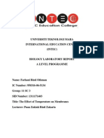 Lab Report Beetroots F