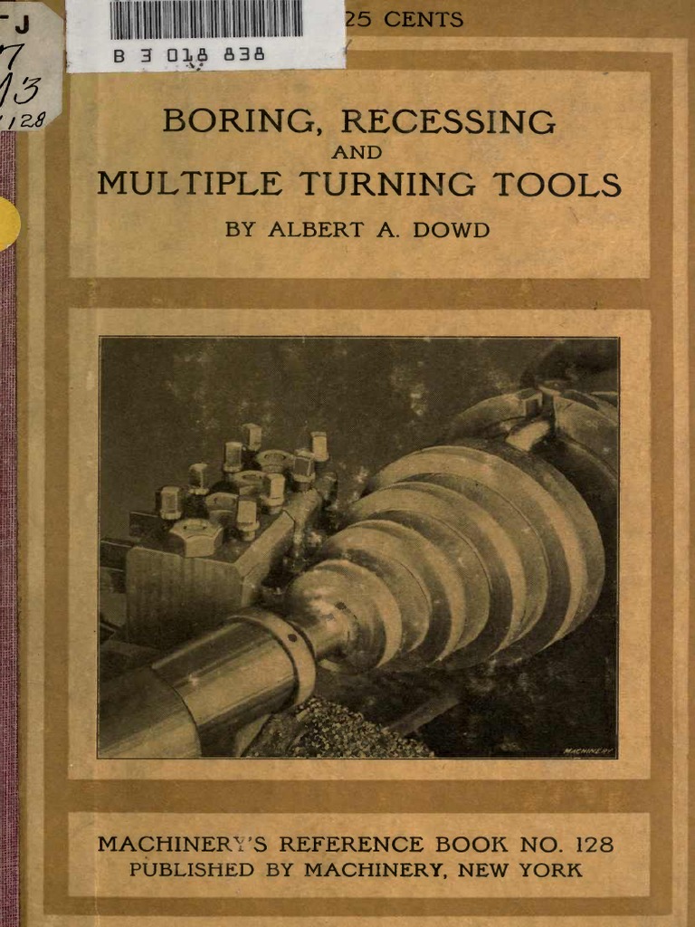 Boring Tools PDF Screw Machining