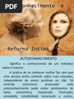 Autoconhecimento e Reforma Intima