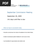 Download Broadband Report - Commission Meeting Slides 9-29-09 by Federal Communications Commission SN20378503 doc pdf