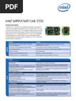 Download Intel WiMAXWiFi Link 5150 by wirelesssoul SN20378618 doc pdf