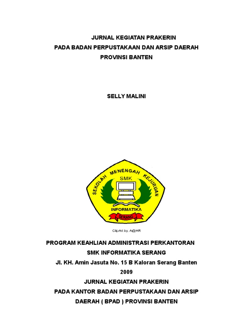 Contoh Laporan Prakerin 2009 Nita Giijon