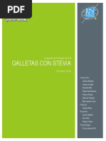 Galletas Con Stevia - Informe Final