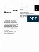 2006 Manual de Medidas de Carroceria y Chasis Ranger Courier