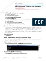 0.0.0.2 Lab - Installing The IPv6 Protocol With Windows XP - ILM