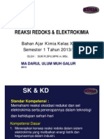 Bahan Ajar Redoks & Elektrokimia