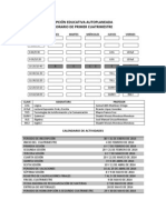 HORARIO AUTOPLANEADO