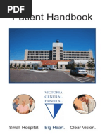 Patient Handbook for Victoria
General Hospital