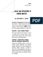 Principles and Applications of Tensor Analysis - M. Smith