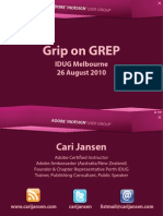 Grip On GREP: IDUG Melbourne 26 August 2010