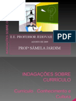 INDAGAÇÕES SOBRE CURRÍCULO_samela