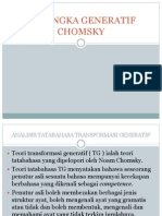 TUT 2 BMM3111 Kerangka Generatif Chomsky