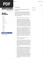 Fortylove.tv in the press - Adwomen Middle East