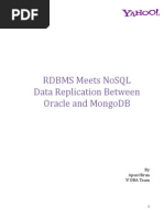 Oracle MongoDB Replication