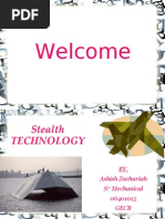 Download Stealth Technology Presentation by Ashish Zachariah SN20385364 doc pdf