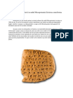 scrierea cuneiforma