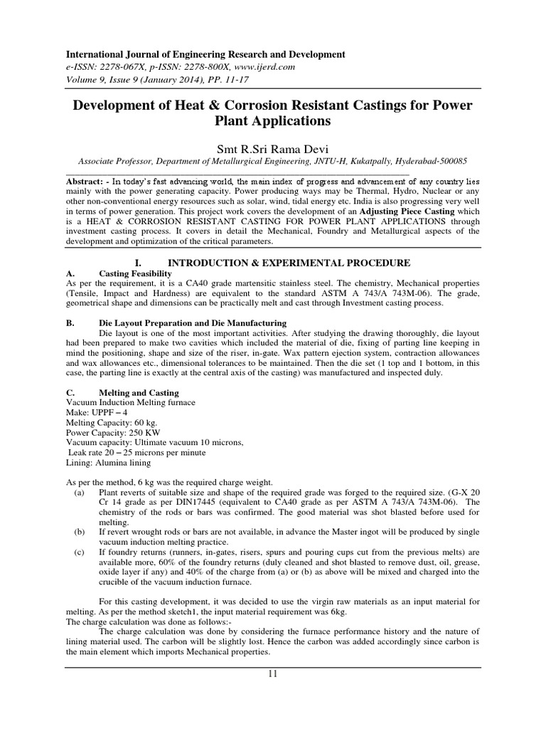 International Journal of Engineering Research and Development | PDF ...