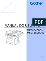 MFC8480DN MFC8890DW Manual Usuário