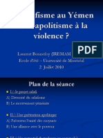 Salafisme Apolitisme Violence