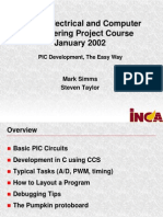 PIC Development Made Easy: A Guide to Programming the PIC16F877 Microcontroller in C