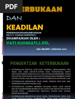 Download Keterbukaan Dan Keadilan Power Point by Maulana Aziz SN203866310 doc pdf
