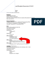 Calcium and Phosphate Homeostasis