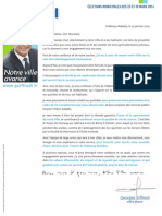 Lettre de Candidature Siffredi