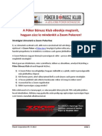 Zoom Poker Strategia