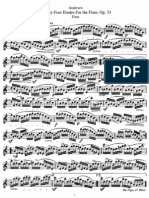 Andersen, J.24 Estudios Op.33 Completo Ed - Sheet Music