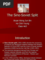 The Sino-Soviet Split