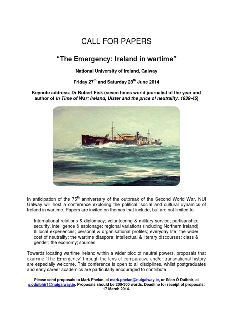 Call For Papers | PDF