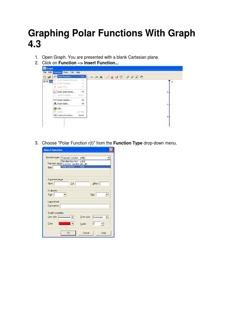 How to Graph Polar Functions | PDF