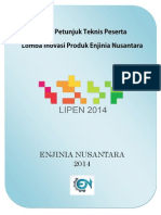 Buku Petunjuk Teknis Peserta LIPEN 2014 - 20140201