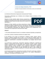 Convenio Sobre Horas en La Industria