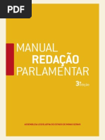 Manual de Redacao Parlamentar MG