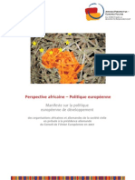 Prospects For Africa VENRO Manifesto 2006 FR