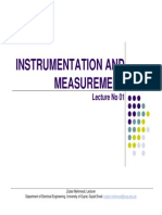 I&M Lecture No 01